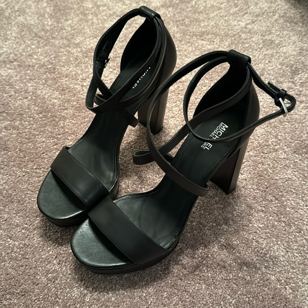 Leather Heeled Sandals